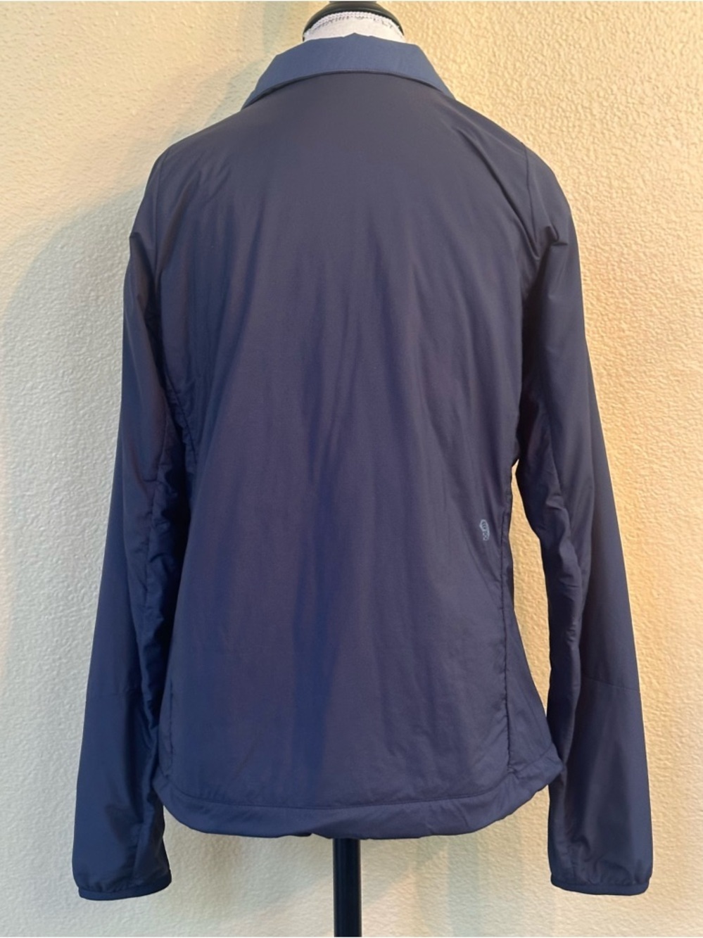 Mountain Hardwear Kor Stasis Hybrid Windbreaker Jacket In Dark Zinc Like New! - Picture 12 of 16